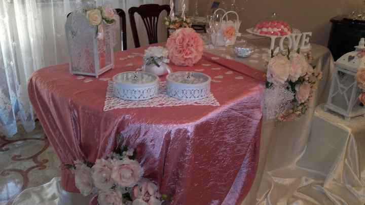 Tavolo sposa 😊 - 1