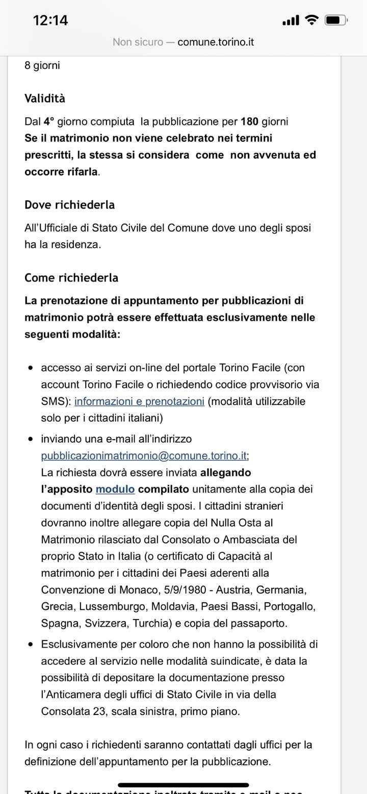 Appuntamento per le pubblicazioni - 1