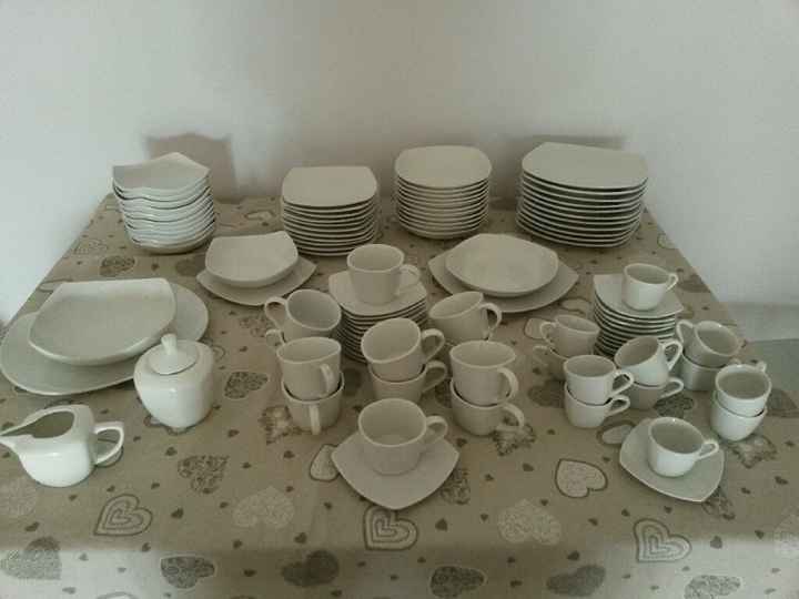 Avete già acquistato  il servizio di piatti?:) - 1