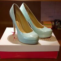 Le mie scarpe da sposa colorate: blu - 1