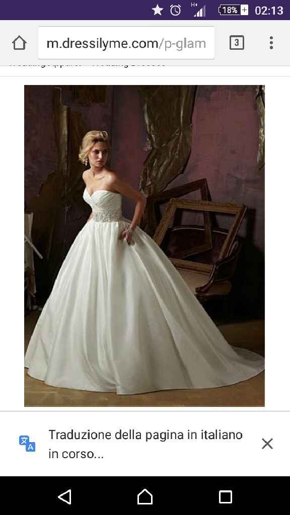 L'abito da sposa di crystle stewart - 1