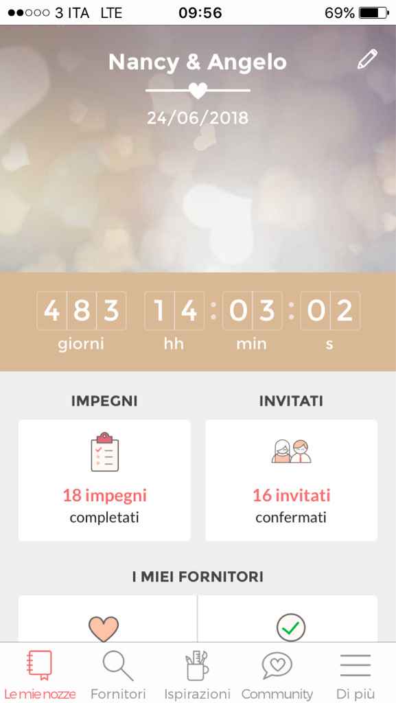 Quanti giorni mancano alle tue nozze? - 1