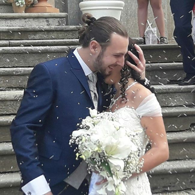 Neo-sposine.. usciamo le foto con i nostri mariti!! 👰🏻🤵🏻 - 1