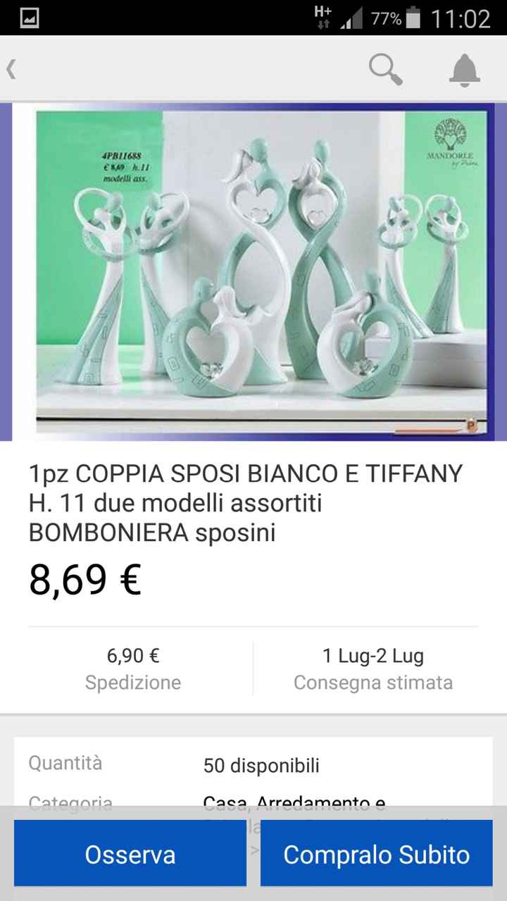 bomboniere tiffany