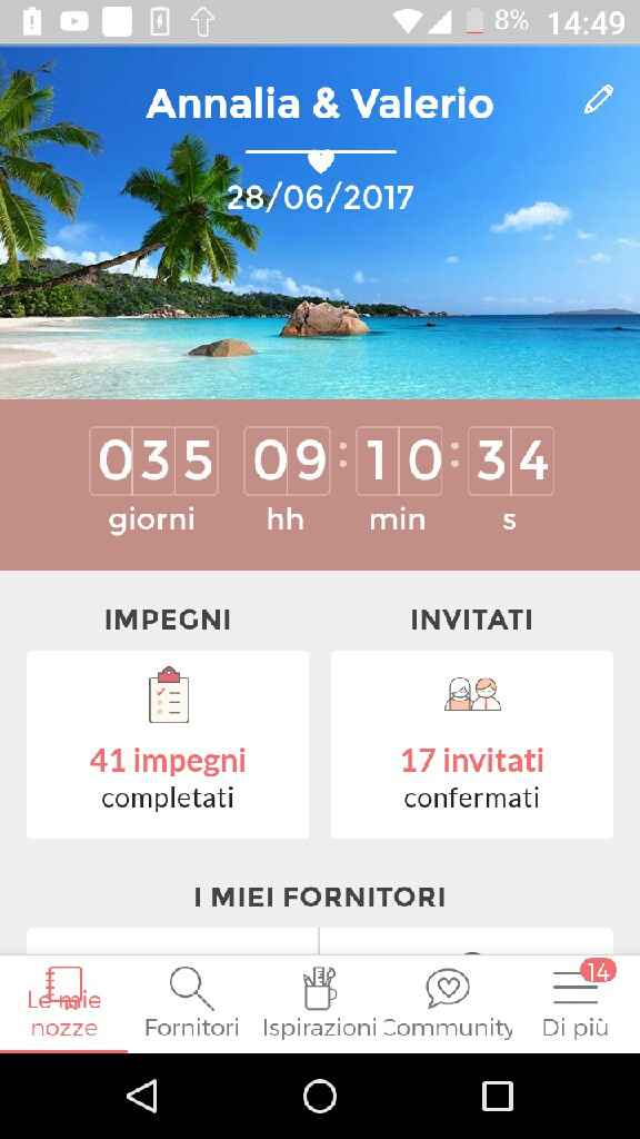 Condividete la data delle vostre nozze - 1