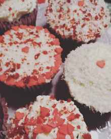 Cupcake redvelvet per San Valentino