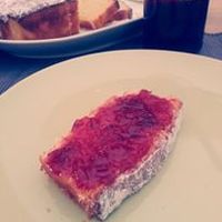 Plumcake al limone e mamellata di ciliegie homemade