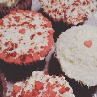 Cupcake redvelvet per San Valentino