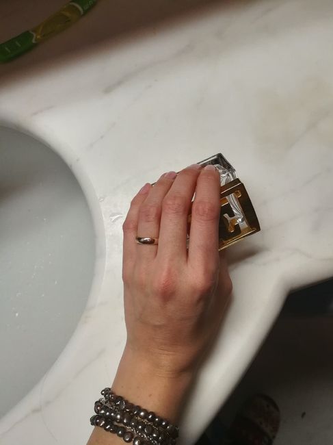 Fede oro rosa 4mm - 2