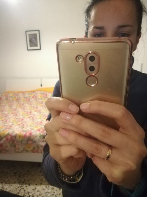 Fede oro rosa 4mm - 3