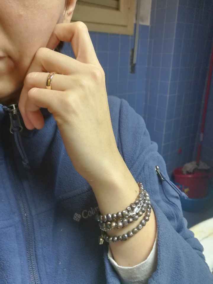 Fede oro rosa 4mm - 1