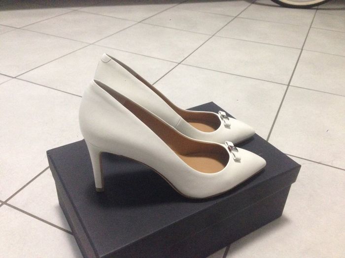Scarpe sposa altezza tacco 8 cm - 1