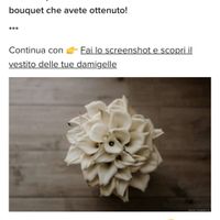 Fai lo screenshot e scopri il tuo bouquet - 1