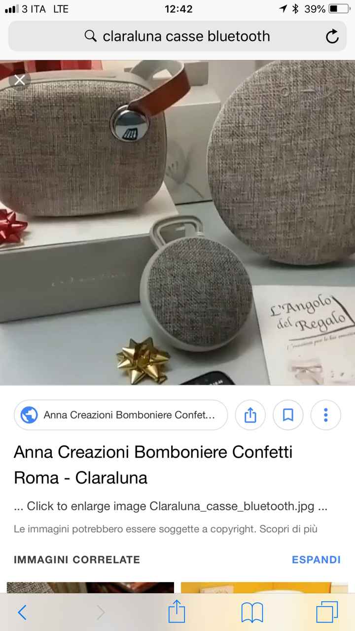 Mi fate vedere le vostre bomboniere? - 1