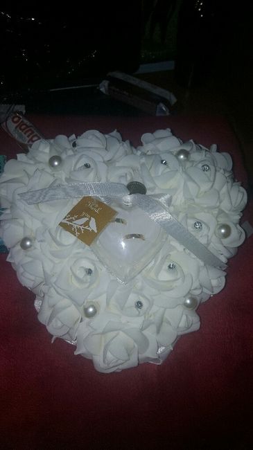 Cuscino portafedi - 1