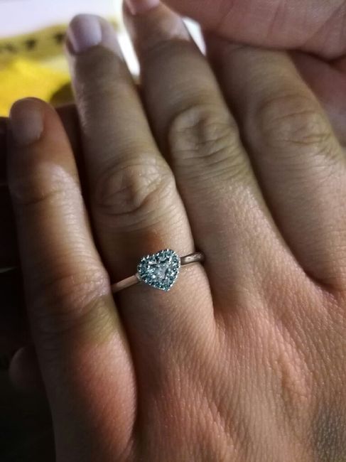 E ora mostraci una foto del tuo anello di fidanzamento! 9