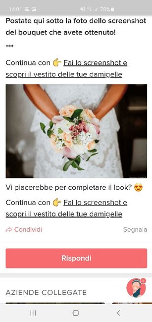 Fai lo screenshot e scopri il tuo bouquet 27