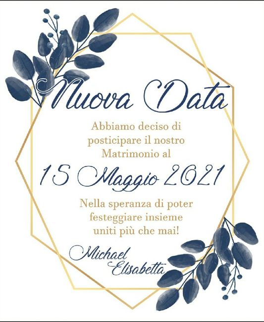 Save the date 1