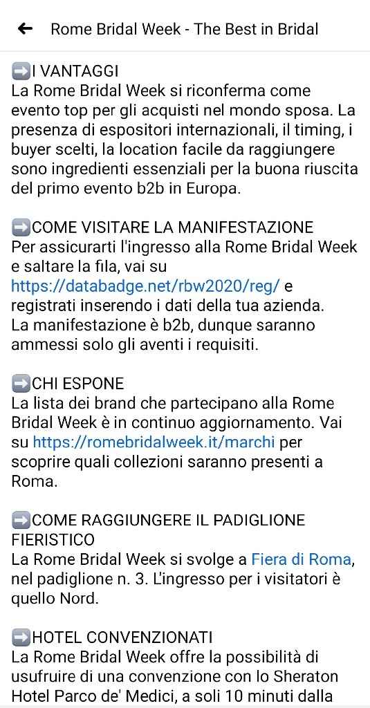 Rome Bridal Week - 1