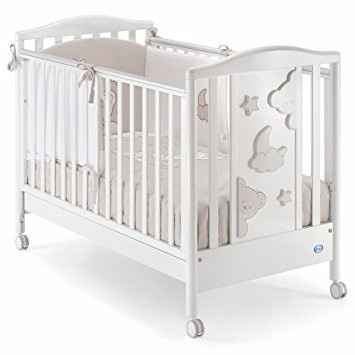 Culla Georgia bianco lucido