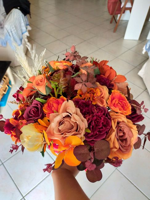 Il mio bouquet di stoffa 1