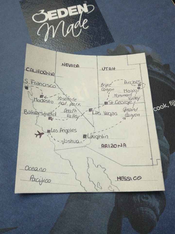 West usa ho bisogno di voi per l'itinerario.... che ne pensate? - 1