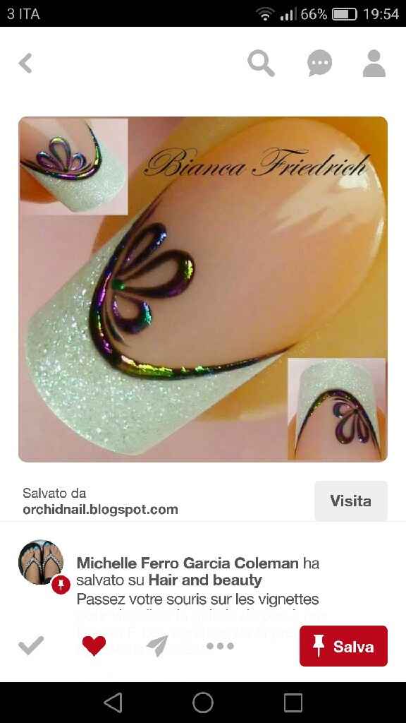 Nail art sposa - 1
