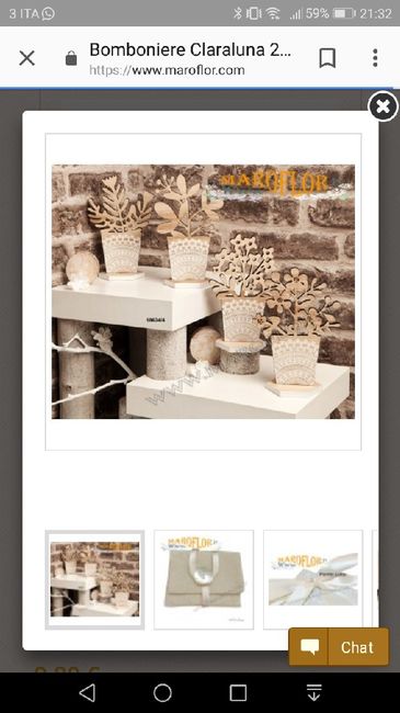 Bomboniere e segnaposto scelti... - 3