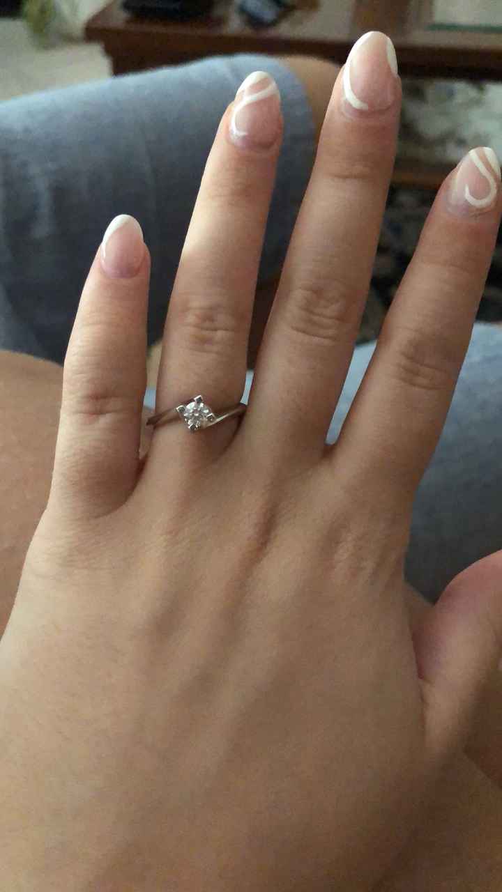 Come è il vostro anello di fidanzamento?? - 1