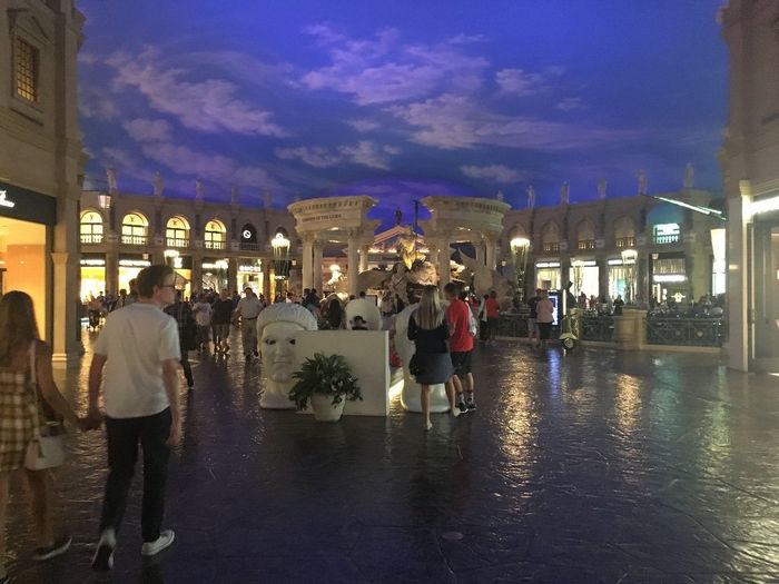 Forum shops at Caesar Palace - Las Vegas