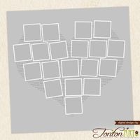 Tableau mariage L'amore è.. - 1