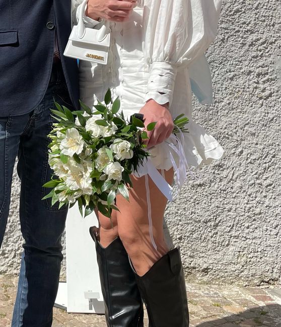 ☘️ Mazzolino di fiori per le Promesse di Matrimonio 💐 9