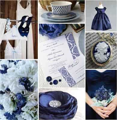 Un matrimonio in blu