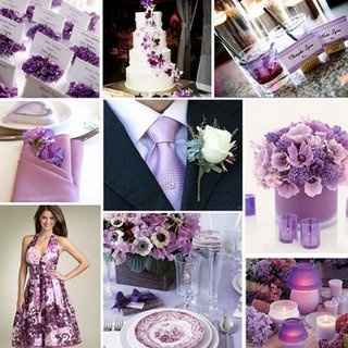 lilac wedding