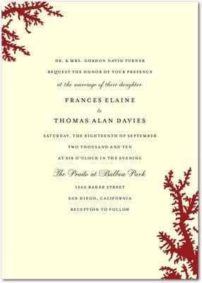 Matrimonio al corallo