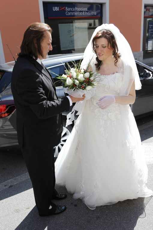 la mia discesa dalla macchina