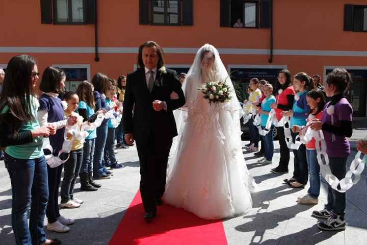 ed ecco il mio ingresso