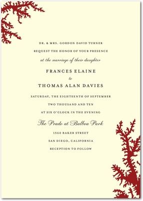 Matrimonio al corallo