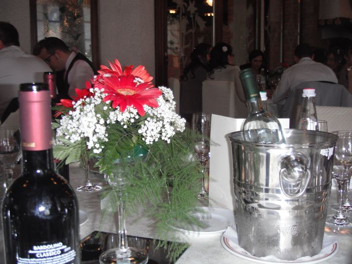 scorcio del centrotavola