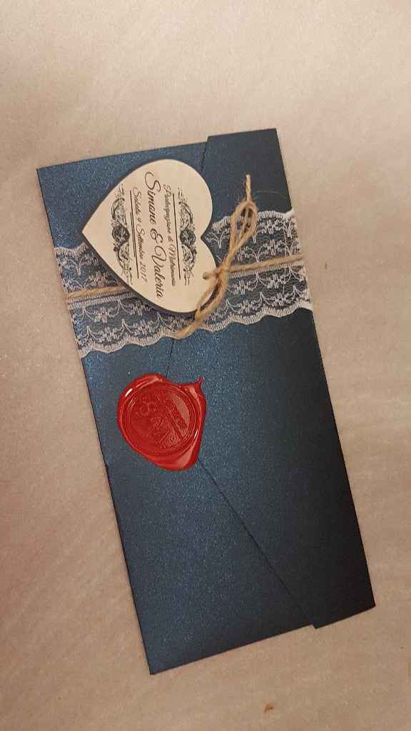 Partecipazioni handmade finite...ora bisogna muoversi a consegnarle - 2