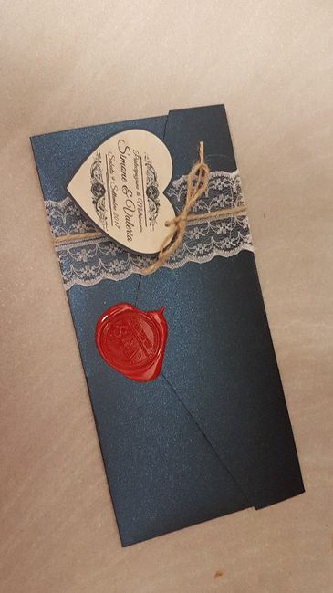 Partecipazioni handmade finite...ora bisogna muoversi a consegnarle - 2