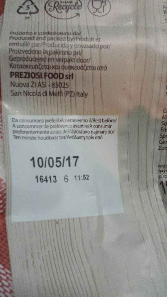 A proposito  di scadenza - 1