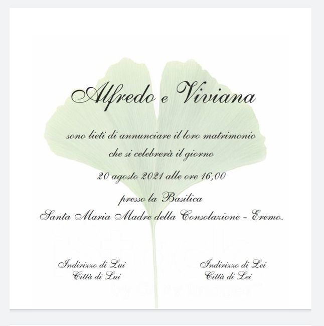 Le vostre partecipazioni 18