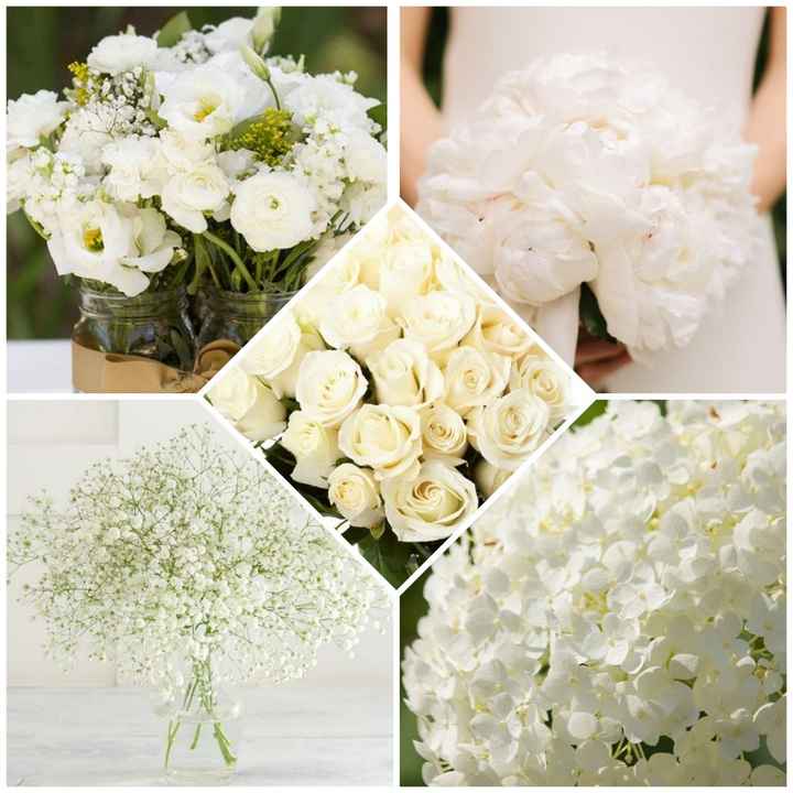 i fiori della sposa e il bianco - 1
