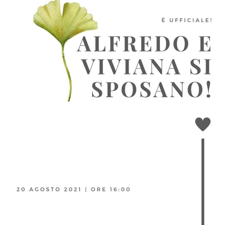 Save the date digitali - 1