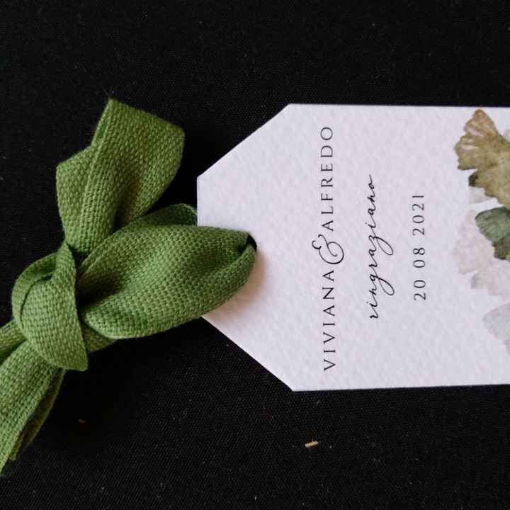 Bigliettino confetti - 1