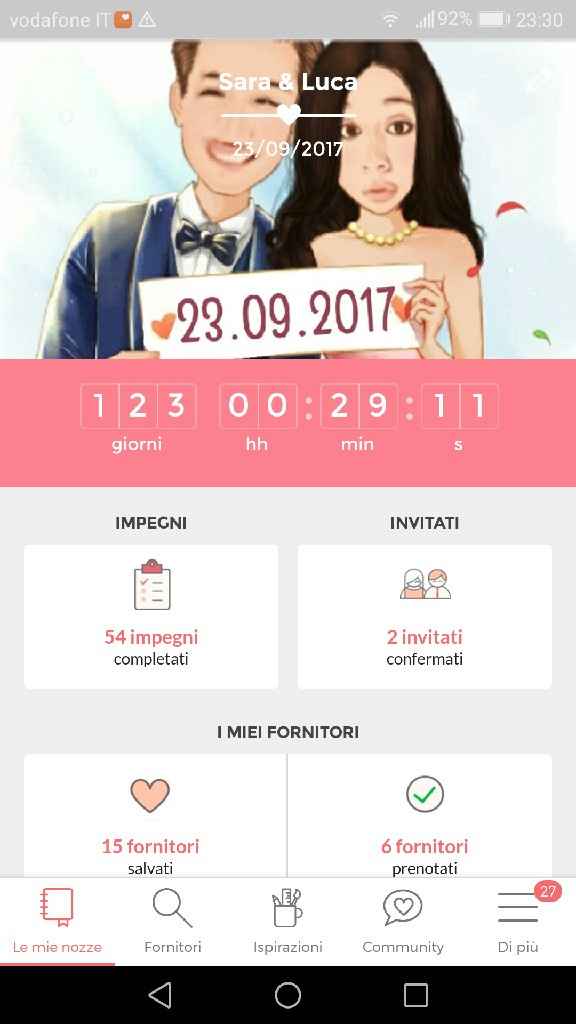 Condividete la data delle vostre nozze - 1