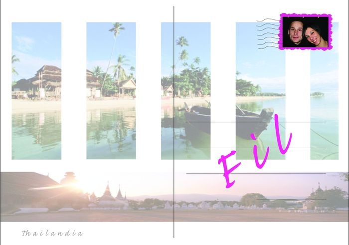 segnaposto - prova 2 retro