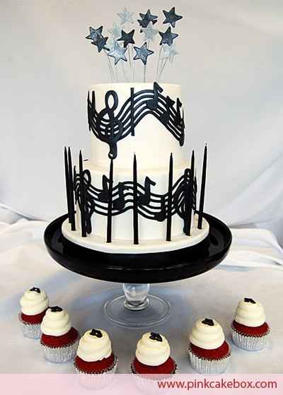 Tema musicale - torta 2