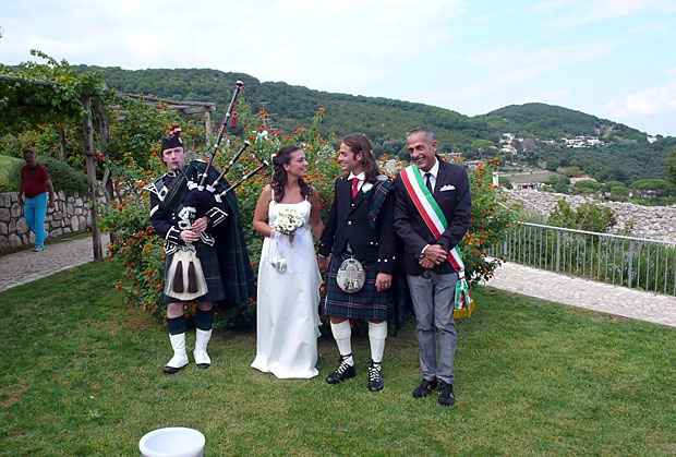 matrimonio in stile scozzese